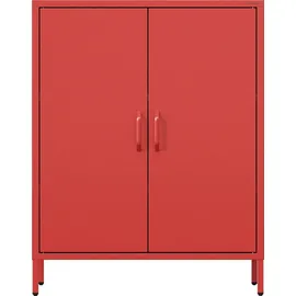 Jan Nowak Kommode Vito 80 x 101,5 x 40 cm Rot