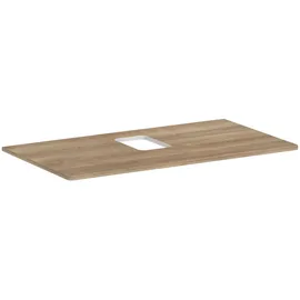 Hansgrohe Xelu Q Konsolentisch 980x550x0 Eiche Natur