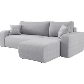 kaiser möbel Eckcouch Cord 4-Sitzer Grau