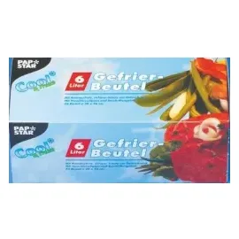 Papstar STARPAK Gefrierbeutel 6,0 l, 45 St.