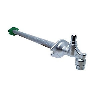 aalberts Außenwandventil Sepp-Eis 8044 frostsicher, Steckschlüsseloberteil, matt-chrom