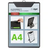 Sigel Klemmhefter Speisekarten anthrazit, 1 St.