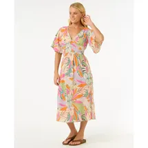Rip Curl Cala Vadella Midikleid Mehrfarbig L
