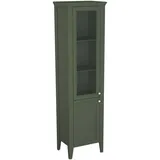 Vitra Valarte Hochschrank 53,5 x 39,5 x 196,5 cm Vintage Grün Glas/MDF