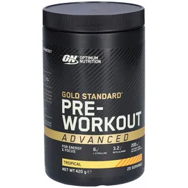 Optimum Nutrition Gold Standard Pre-Workout Advanced Tropical Pulver 420 g