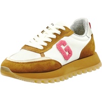 GANT FOOTWEAR Damen CAFFAY Sneaker, Cognac/Off wht, 39 EU
