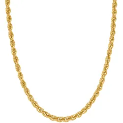 Collier LADY, gold (vergoldet), Halsketten, Damen, Metall