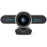 PORT DESIGNS Mini-Konferenzkamera 4K Schwarz