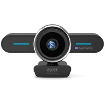 PORT DESIGNS Mini-Konferenzkamera 4K Schwarz