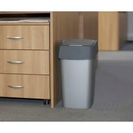 Curver Flip Bin 25 l silber/anthrazit