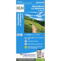 IGN-Frankreich 3618OT Gérardmer.Le Hohneck.La Bresse