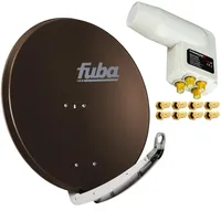 PremiumX Premium X Satelliten-Komplettanlage Fuba DAA 850 B Satellitenschüssel