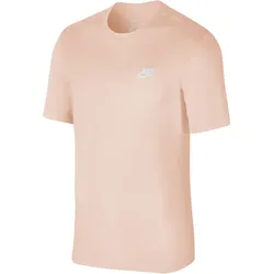 NIKE Sportswear Freizeit T-Shirt Herren 664 - washed coral/white M