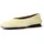 Women Moccasin Ballerina Lt Pastel Yellow 37 EU