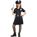 W WIDMANN MILANO Party Fashion - Kinderkostüm Polizistin, Kleid, Cop, Polizei Uniform, Faschingskostüme