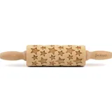 Folkroll 3D-Motiv-Teigrolle 23 cm Sterne