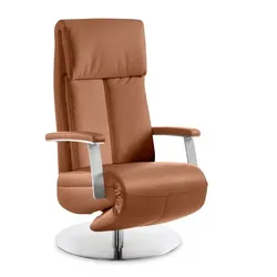 Segmüller Werkstätten Sessel Comforte Uno Anzio B4 Leder Braun Cognac