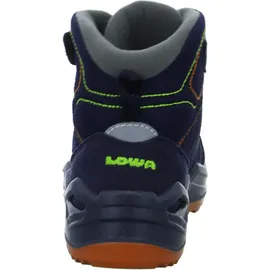 Lowa Maddox Warm GTX Mid Kinder Navy/Orange 28