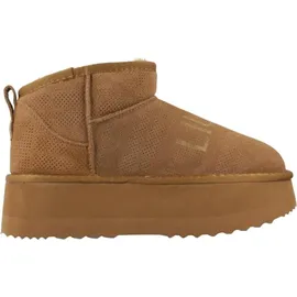 Liu•Jo LiuJo Damen Winterstiefeletten/ Ankle Boot JANE 01 Braun Rauleder Größe: 39 - Braun