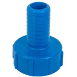 Bradas IBC Adapter IG S60x6 1000 l blau