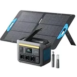 Anker SOLIX C800 (Plus) Tragbare Powerstation, Solargenerator für Camping, Wohnmobil, Reisen, Stromausfall (Solarpanel optional)