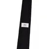Krawatte ETERNA, Herren, Gr. One Size, schwarz, Seide, klassisch, Krawatten