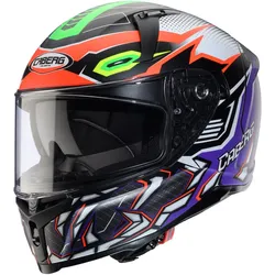 Caberg Avalon X Gurkha Helm, schwarz-lila, Größe L für Männer