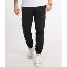 Rock Creek Cargohose Regular Schwarz W33/L30