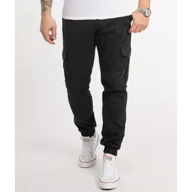 Rock Creek Cargohose Regular Schwarz W33/L30