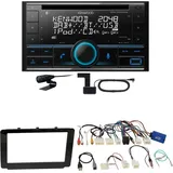 Kenwood DPX-7300DAB Bluetooth DAB CD USB Einbauset für Toyota Hilux 2016-2019