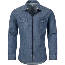 Rock Creek Jeanshemd Blau 3XL