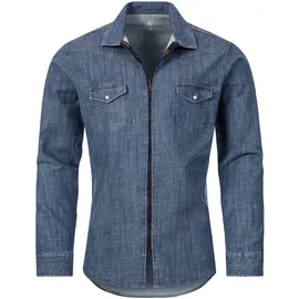 Rock Creek Jeanshemd Blau 3XL