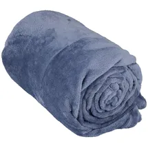 ARTI CASA Kuscheldecke 150 x 200 cm Blau
