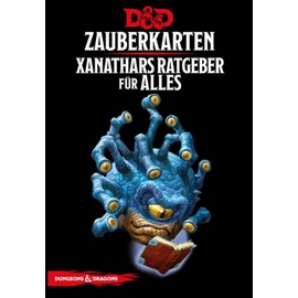 Ulisses Spiele Dungeons & Dragons - Zauberkarten: Xanathars Ratgeber für alles, Kartenset
