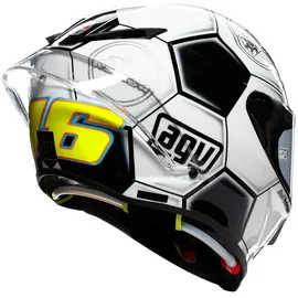 AGV Pista GP RR Catalunya 2008 Integralhelm - Weiß/Schwarz/Neon-Gelb / M