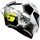 AGV Pista GP RR Catalunya 2008 Integralhelm - Weiß/Schwarz/Neon-Gelb / M