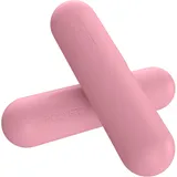 Polyfit Hantelstangen für Frauen - Blush Pink - 2er Set (1,5 kg | 2,9 kg Paar) - Hantelset für Gehen, Yoga, Tanz, Barre, Pilates, Cardio, Aerobic