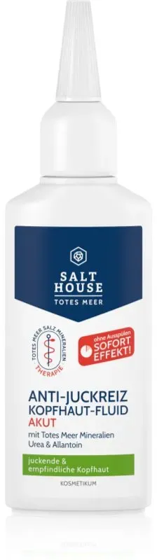 Salt House Dead Sea Therapy Anti-Itchy Scalp Fluid Acute Fluid für die Kopfhaut 75 ml