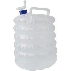 Wasserbehälter mit Wasserhahn, zusammenklappbar - 15 L