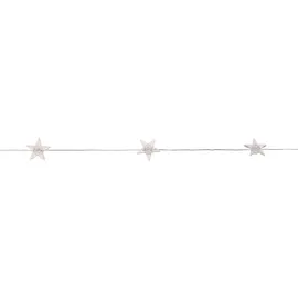 ideoon lights LED Sternen-Lichterkette 4,2 m warmweiß