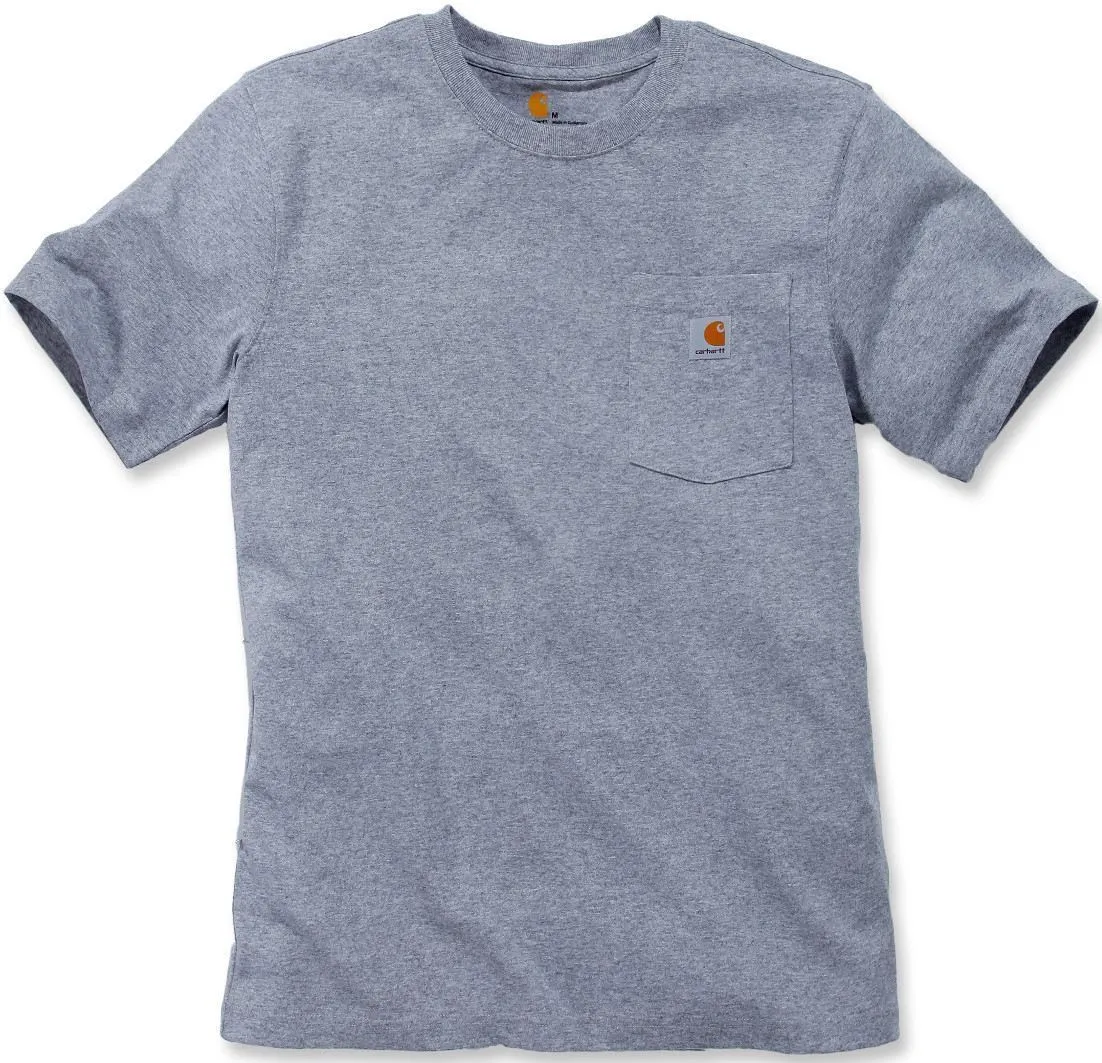 Carhartt Workwear Pocket T-shirt, grijs, M Voorman