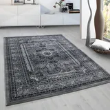 Ayyildiz Teppich »Marrakesh 207«, rechteckig, 12 mm Höhe, Kurzflor, Orient-Optik, Webteppich, Wohnzimmer grau