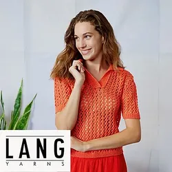 Strickanleitung – Kurzarmpullover "Ankea" aus Lang Yarns Ananas