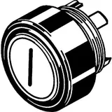Stahl Drucktastervors. 8602A0001-2