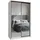 masseno Schwebetürenschrank RIEN 120 x 205 x 60 cm Weiß