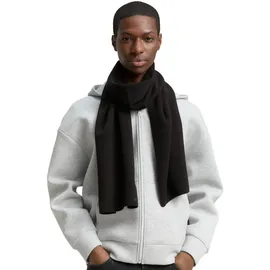 Tom Tailor Basic Schal mit Logo-Stickerei Schwarz