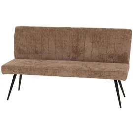 Mendler Sitzbank HWC-K16 Braun 160 x 40 x 48 cm