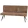 Mendler Sitzbank HWC-K16 Braun 160 x 40 x 48 cm