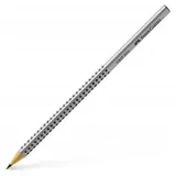 Faber-Castell Bleistift Grip 2001 B silber