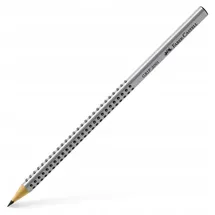 Faber-Castell Bleistift Grip 2001 B silber